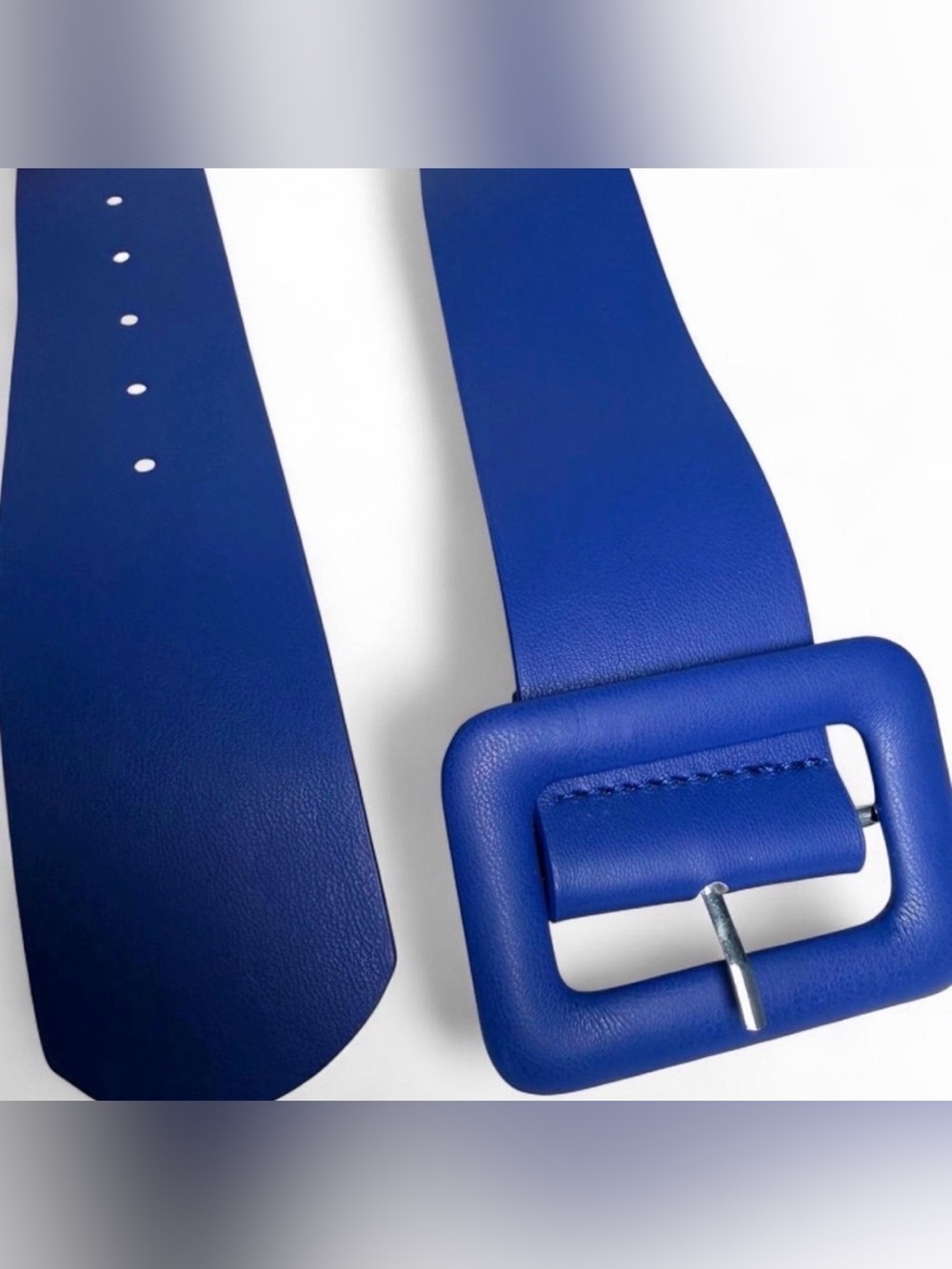 Royal Blue belt with buckle 41” inches long